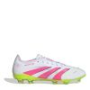 adidas Predator Pro Firm Ground Football Boots White/Pink 10 (44.7) adidas Predator Pro Firm Ground Football Boots White/Pink 10 (44.7)
