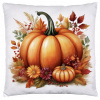 J&W Jesenná obliečka na vankúš 40×40 – výber z 5 motívov s tekvicami a lístím Motív: Vzor č. 3 J&W Jesenná obliečka na vankúš 40×40 – výber z 5 motívov s tekvicami a lístím Motív: Vzor č. 3