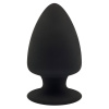 Silexd M – tvarovateľný análny kolík 11 cm (čierny) Silexd M – tvarovateľný análny kolík 11 cm (čierny)