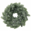 Veniec jedľový, zasnežený, 45 cm Veniec jedľový, zasnežený, 45 cm