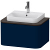 DURAVIT Happy D.2 Plus závesná skrinka pod umývadlo pod dosku, 1 zásuvka, 650 x 480 x 354 mm, nočná modrá matná lakovaná, HP494009898 DURAVIT Happy D.2 Plus závesná skrinka pod umývadlo pod dosku, 1 zásuvka, 650 x 480 x 354 mm, nočná modrá matná lakovaná, HP494009898