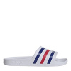 adidas Adilette Aqua Slide Mens Wht/Red/Blue 11 (46) adidas Adilette Aqua Slide Mens Wht/Red/Blue 11 (46)