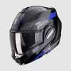 SCORPION preklápacia prilba na motocykel EXO-TECH EVO SOCIUS (čierna/modrá), XL SCORPION preklápacia prilba na motocykel EXO-TECH EVO SOCIUS (čierna/modrá), XL