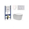 Cenovo zvýhodnený závesný WC set Geberit do ľahkých stien / predstenová montáž + WC SAT Brevis SIKOGES7W7 Cenovo zvýhodnený závesný WC set Geberit do ľahkých stien / predstenová montáž + WC SAT Brevis SIKOGES7W7