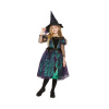Albi Kostým detský Čarodejnica zeleno-čierna veľ. 7-9 rokov Albi Kostým detský Čarodejnica zeleno-čierna veľ. 7-9 rokov