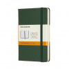 Moleskine Zápisník tvrdé dosky A6 linajkový tmavo zelený Moleskine Zápisník tvrdé dosky A6 linajkový tmavo zelený