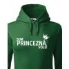Dámská mikina Som princezná, vole, Barva Zelená, Velikost XS Bezvatriko.cz 0399 Dámská mikina Som princezná, vole, Barva Zelená, Velikost XS Bezvatriko.cz 0399