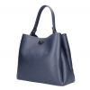 Kožená kabelka do ruky 232 tmavomodrá MADE IN ITALY Kožená kabelka do ruky 232 tmavomodrá MADE IN ITALY