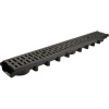 Lineárny odvodňovací žľab ZMM Maxpol s čiernym roštom 1000x131x63 mm Lineárny odvodňovací žľab ZMM Maxpol s čiernym roštom 1000x131x63 mm