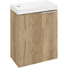 Sapho LATUS X umývadlová skrinka 39,4x50x22cm, dub Alabama LT110-2222 Sapho LATUS X umývadlová skrinka 39,4x50x22cm, dub Alabama LT110-2222