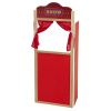 Divadelný paraván - červený Divadelný paraván - červený