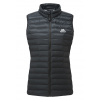 Mountain Equipment dámska páperová vesta Frostline Wmns Vest | farba: black, veľkosť: 12/M Mountain Equipment dámska páperová vesta Frostline Wmns Vest | farba: black, veľkosť: 12/M