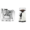 Rocket Espresso R NINE ONE + Eureka Mignon Silenzio 55, CR white Rocket Espresso R NINE ONE + Eureka Mignon Silenzio 55, CR white