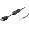 USB konektor TRU COMPONENTS TC-2509040, 1.80 m, 1 ks; TC-2509040 USB konektor TRU COMPONENTS TC-2509040, 1.80 m, 1 ks; TC-2509040