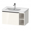 Duravit D-Neo Skrinka pod umývadlo 78,4 cm, ľavá, vysoký lesk DE425802222 Duravit D-Neo Skrinka pod umývadlo 78,4 cm, ľavá, vysoký lesk DE425802222