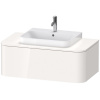DURAVIT Happy D.2 Plus závesná skrinka pod umývadlo pod dosku, 1 zásuvka, 1000 x 550 x 354 mm, biela vysoký lesk, HP494102222 DURAVIT Happy D.2 Plus závesná skrinka pod umývadlo pod dosku, 1 zásuvka, 1000 x 550 x 354 mm, biela vysoký lesk, HP494102222