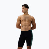 Pánske plavky Speedo Endurance+ Tech Panel Jammer black/turquoise gem Pánske plavky Speedo Endurance+ Tech Panel Jammer black/turquoise gem