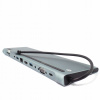 USB-C Hub Dokovacia Stanica s 11 Portami pre MacBook HDMI USB-C Hub Dokovacia Stanica s 11 Portami pre MacBook HDMI