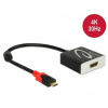 Delock Adaptér USB Type-C™ samec > HDMI samice (DP Alt Mód) 4K 30 Hz 62999 Delock Adaptér USB Type-C™ samec > HDMI samice (DP Alt Mód) 4K 30 Hz 62999