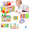 EDUKAČNÁ HRAČKA MONTESSORI PRE DETI OD 6 MESIACOV, SENZORICKÁ HRAČKA 6v1 EDUKAČNÁ HRAČKA MONTESSORI PRE DETI OD 6 MESIACOV, SENZORICKÁ HRAČKA 6v1