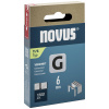Novus Tools 042-0795 svorky z plochého drátu Typ 11 1200 ks Rozměry (d x š) 6 mm x 10.6 mm Novus Tools 042-0795 svorky z plochého drátu Typ 11 1200 ks Rozměry (d x š) 6 mm x 10.6 mm