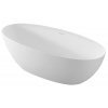 Polysan Volně stojící vana NOYA 170x76 cm solid surface levá i pravá orientace bílá matná 92330 Polysan Volně stojící vana NOYA 170x76 cm solid surface levá i pravá orientace bílá matná 92330