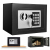 Čierny trezor na dokumenty s elektronickým zámkom na kód Čierny trezor na dokumenty s elektronickým zámkom na kód