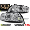 XENON PREDNÉ SVETLÁ ANGEL EYES CHROM pre AUDI A6 10.99-06.01 XENON PREDNÉ SVETLÁ ANGEL EYES CHROM pre AUDI A6 10.99-06.01