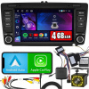 RÁDIO pre SKODA Octavia II Roomster Yeti Rapid Superb Android CarPlay WiFi RÁDIO pre SKODA Octavia II Roomster Yeti Rapid Superb Android CarPlay WiFi