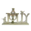 Clayre & Eef Zlatá vianočná dekorácia s Luskáčikom a vtáčikmi Jolly - 18*4*11 cm - Clayre & Eef Clayre & Eef Zlatá vianočná dekorácia s Luskáčikom a vtáčikmi Jolly - 18*4*11 cm - Clayre & Eef