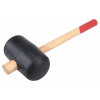 Extol Craft 2625 Kladivo gumené, drevená násada, pr.85mm Extol Craft 2625 Kladivo gumené, drevená násada, pr.85mm