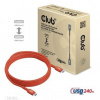 Club3D CAC-1513 USB2 Type-C Bi-Directional USB-IF Certifikovaný 480Mb, PD 240W(48V/5A) EPR M/M, 3m Club3D CAC-1513 USB2 Type-C Bi-Directional USB-IF Certifikovaný 480Mb, PD 240W(48V/5A) EPR M/M, 3m
