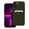 Kryt Forcell CARD Case iPhone 13 Pro Max zelený Kryt Forcell CARD Case iPhone 13 Pro Max zelený