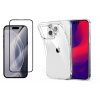2PACK - 3D Ochranné tvrdené sklo + transparentný kryt pre iPhone 15 Pro Max 2PACK - 3D Ochranné tvrdené sklo + transparentný kryt pre iPhone 15 Pro Max