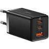 Baseus GaN5 Pro nabíjacka 2xUSB-C + USB, 65W, čierna CCGP120201 Baseus GaN5 Pro nabíjacka 2xUSB-C + USB, 65W, čierna CCGP120201