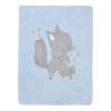 KOALA Detská deka Foxy blue 110x90 modrá KOALA Detská deka Foxy blue 110x90 modrá
