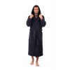 Vestis Bavlněný župan Athena s kapucí tmavě modrá 31 16 5952 unisex - L Vestis Bavlněný župan Athena s kapucí tmavě modrá 31 16 5952 unisex - L