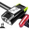 Bicykel osvetlenie bicyklov Y68 300 lm batéria (Bicykel lampa Klaxon Wireless Meter 3in1) Bicykel osvetlenie bicyklov Y68 300 lm batéria (Bicykel lampa Klaxon Wireless Meter 3in1)