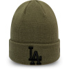 New Era MLB LEAGUE ESSENTIAL CUFF KNIT LOS ANGELES DODGERS kaki,čierna Unisex zimná čiapka UNI New Era MLB LEAGUE ESSENTIAL CUFF KNIT LOS ANGELES DODGERS kaki,čierna Unisex zimná čiapka UNI