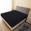 vidaXL Plachty Jersey 2 ks čierna 180x200 cm bavlna vidaXL Plachty Jersey 2 ks čierna 180x200 cm bavlna