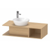 DURAVIT D-Neo závesná skrinka pod umývadlo na dosku Compact, 1 otvorená priehrada vpravo, 1000 x 480 x 260 mm, dub prírodný, DE491903030 DURAVIT D-Neo závesná skrinka pod umývadlo na dosku Compact, 1 otvorená priehrada vpravo, 1000 x 480 x 260 mm, dub prírodný, DE491903030