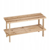 Skrinka na topánky Zeller 80 x 30 x 26 cm, borovica Skrinka na topánky Zeller 80 x 30 x 26 cm, borovica