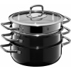 WMF Sada hrncov Fusiontec Compact čierna 3 ks WMF Sada hrncov Fusiontec Compact čierna 3 ks