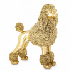 Zlatý pes pudel dekoratívna figúrka soška ako darček Zlatý pes pudel dekoratívna figúrka soška ako darček