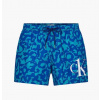 Pánske kúpacie kraťasy - KM00709 0G3 - zelenomodré - Calvin Klein M modro-zelená Pánske kúpacie kraťasy - KM00709 0G3 - zelenomodré - Calvin Klein M modro-zelená