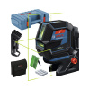 Kombinovaný laser Bosch GCL 2-50 G Professional, zelený Kombinovaný laser Bosch GCL 2-50 G Professional, zelený