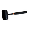 STAVTOOL P12615 Palička gumová černá - kovová násada | 55 mm STAVTOOL P12615 Palička gumová černá - kovová násada | 55 mm