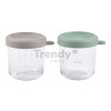 Sada dóz na jedlo Sage Green Gazelle Beaba 250 ml 2 kusy z kvalitného skla Sada dóz na jedlo Sage Green Gazelle Beaba 250 ml 2 kusy z kvalitného skla