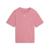 Detské Tričko s krátkym rukávom PUMA ESS CENTERED CAT LOGO BOXY TEE G 68513125 – Ružová Detské Tričko s krátkym rukávom PUMA ESS CENTERED CAT LOGO BOXY TEE G 68513125 – Ružová