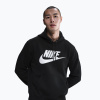 Pánska mikina Nike Club Pullover Hoodie black/black/white Pánska mikina Nike Club Pullover Hoodie black/black/white